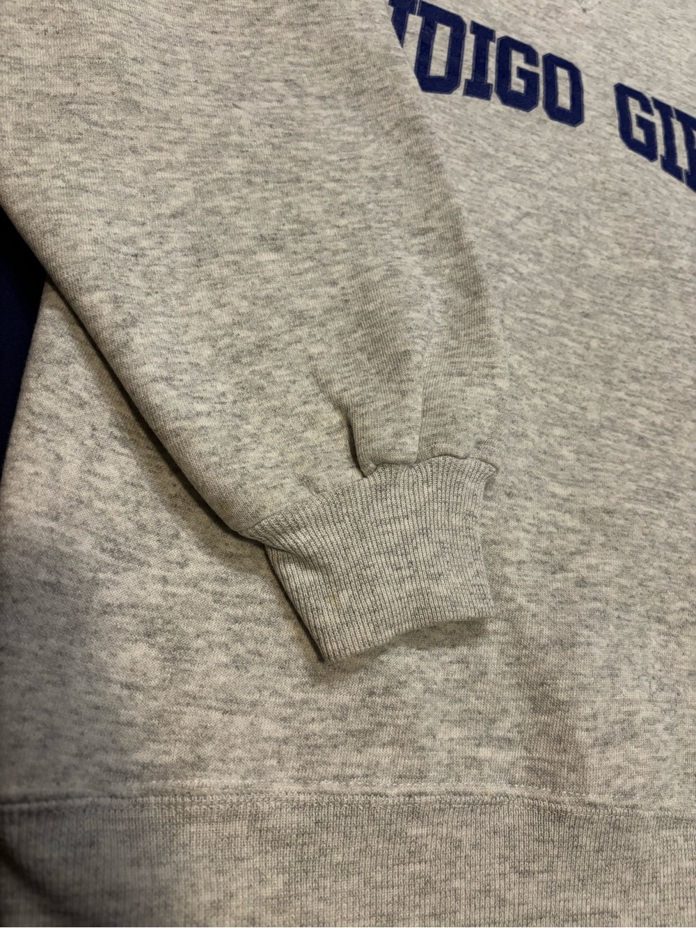 Vintage Indigo Girls sweatshirt nomads gray L - Picture 5 of 6